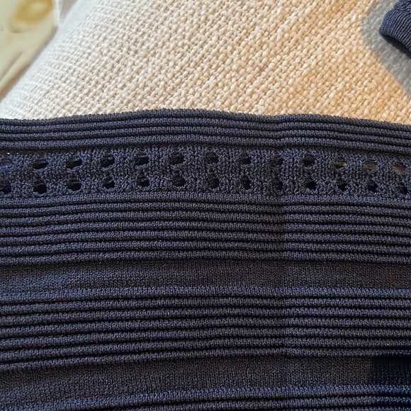 Eliza J..Navy Cap Sleeve or‎ off-the-shoulder minidress - Picture 7 of 10